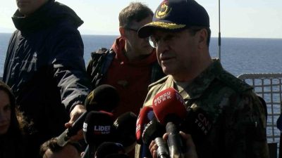 Çanakkale ve Saros Körfezi’nde devam eden ’Nusret-2025 Davet Tatbikatı’ dahilinde