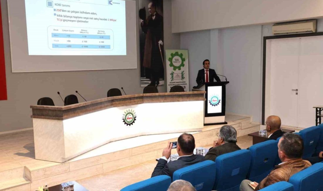Denizli Organize Sanayi Bölgesi Müdürlüğü’nün düzenlediği ‘Kapasite Geliştirme Destek Programı