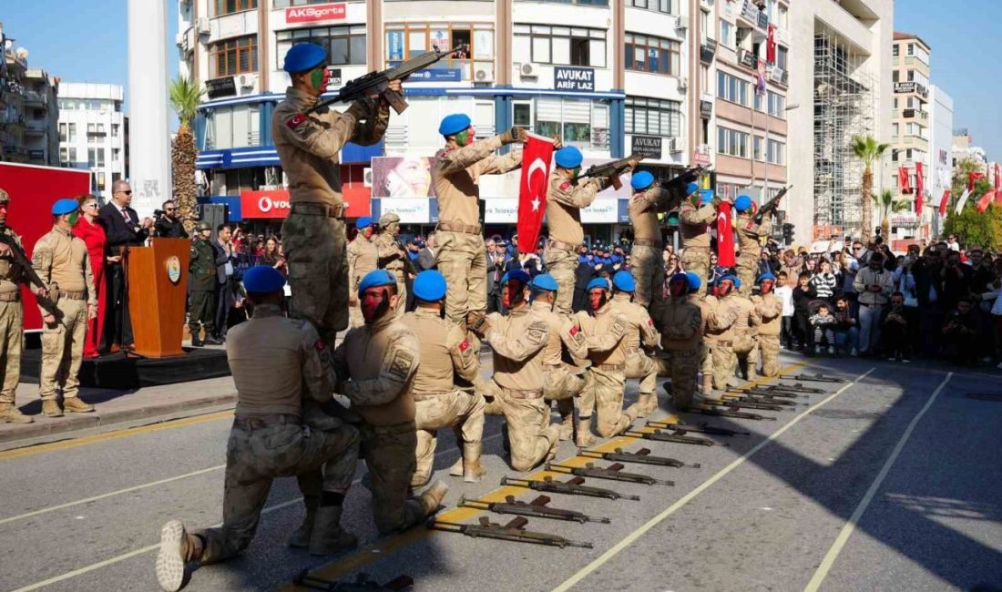 Denizli’de Türkiye Cumhuriyetinin kuruluşunun 102. yılı ve 29 Ekim Cumhuriyet