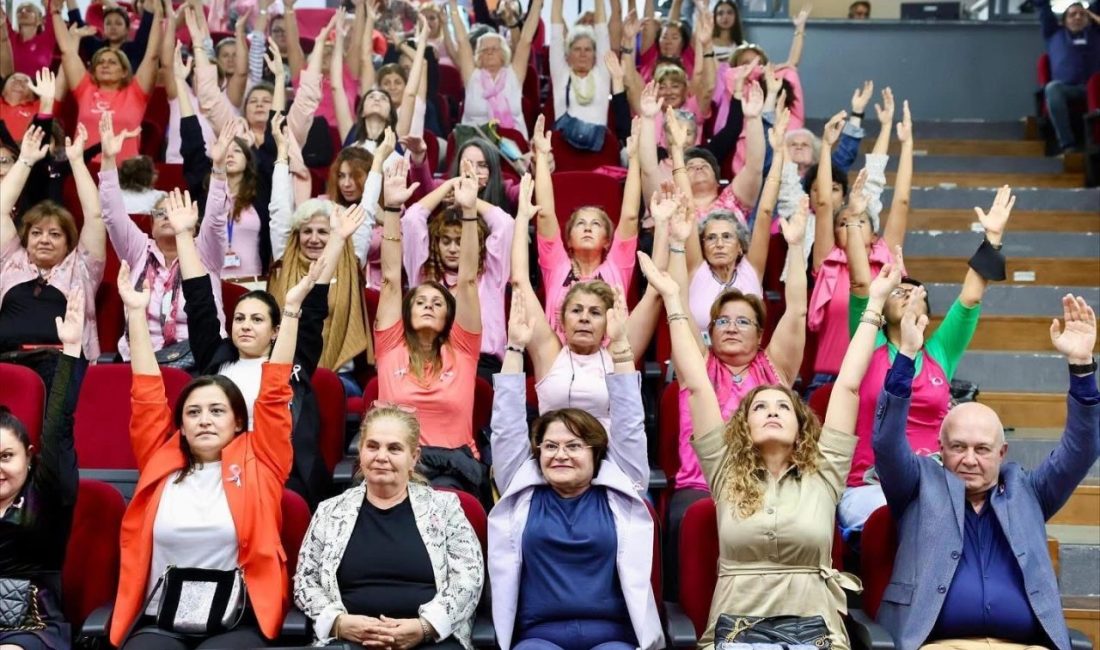 Meme Kanseri Farkındalık Ayı dolayısıyla, Didim Belediyesi tarafından erken tanı