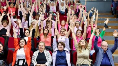 Meme Kanseri Farkındalık Ayı dolayısıyla, Didim Belediyesi tarafından erken tanı