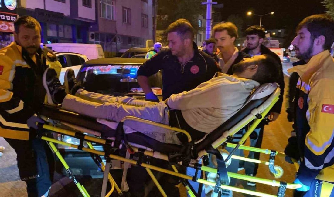 Bursa’nın İnegöl ilçesinde meydana gelen kazada seyir halinde fenalaşan sürücüsünün