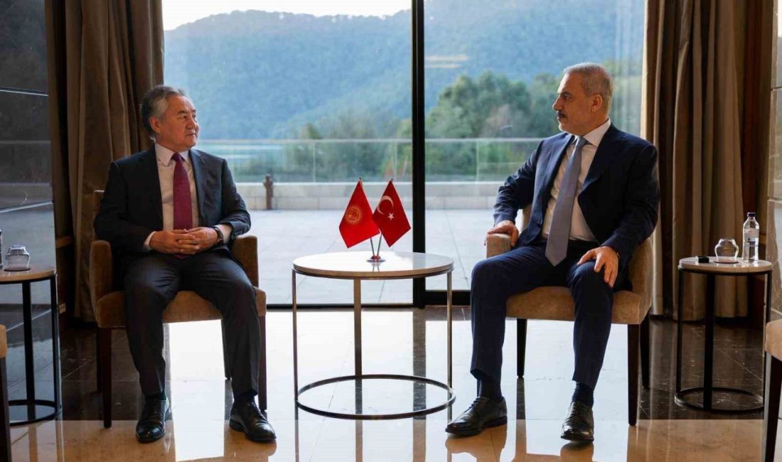 Dışişleri Bakanı Hakan Fidan, Azerbaycan’da Kırgızistan Dışişleri Bakanı Ceenbek Kulubayev