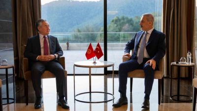 Dışişleri Bakanı Hakan Fidan, Azerbaycan’da Kırgızistan Dışişleri Bakanı Ceenbek Kulubayev