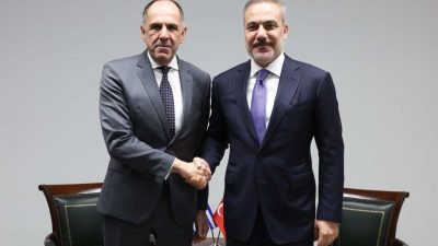 Dışişleri Bakanı Hakan Fidan, Yunanistan Dışişleri Bakanı Yorgo Gerapetritis ile