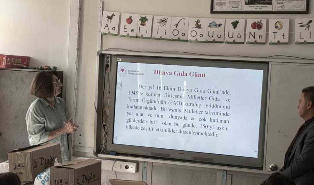 Diyarbakır’da Dünya Gıda Günü etkinliği Diyarbakır Tarım ve Orman İl Müdürlüğünce Şehit Polis Sabri Kün