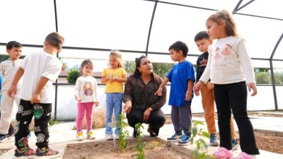 Konyaaltı Belediyesi’nin vatandaşlara kazandırdığı beşinci kreş olan Doğa Çocuk Enstitüsü’nde