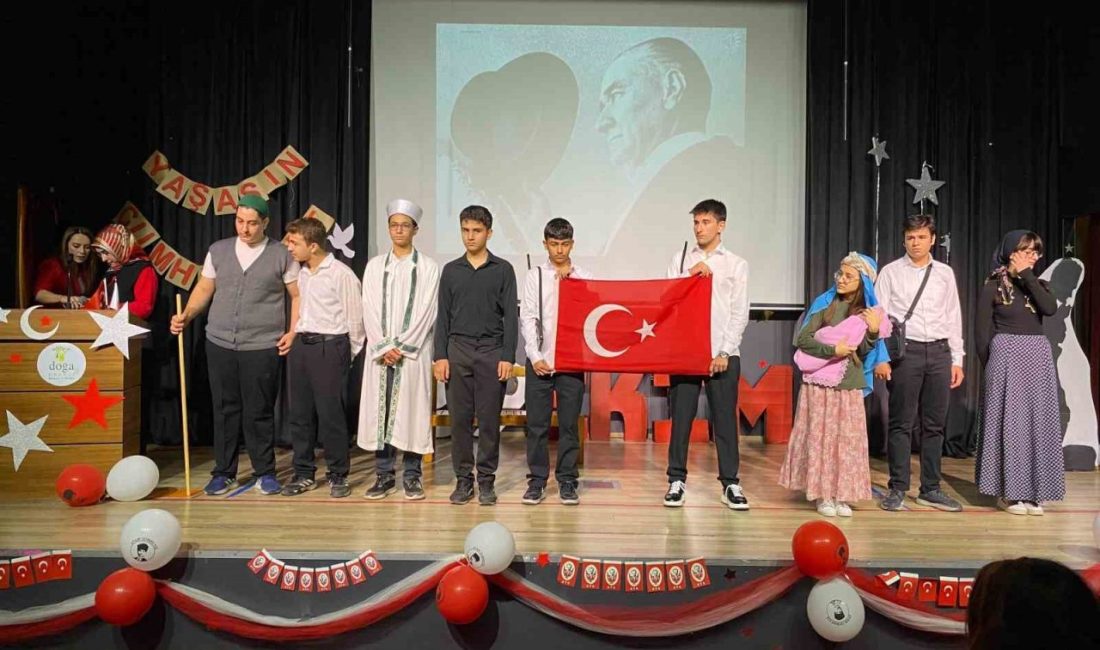 Adıyaman Doğa Kolejinde 29 Ekim Cumhuriyet Bayramı, büyük bir coşku