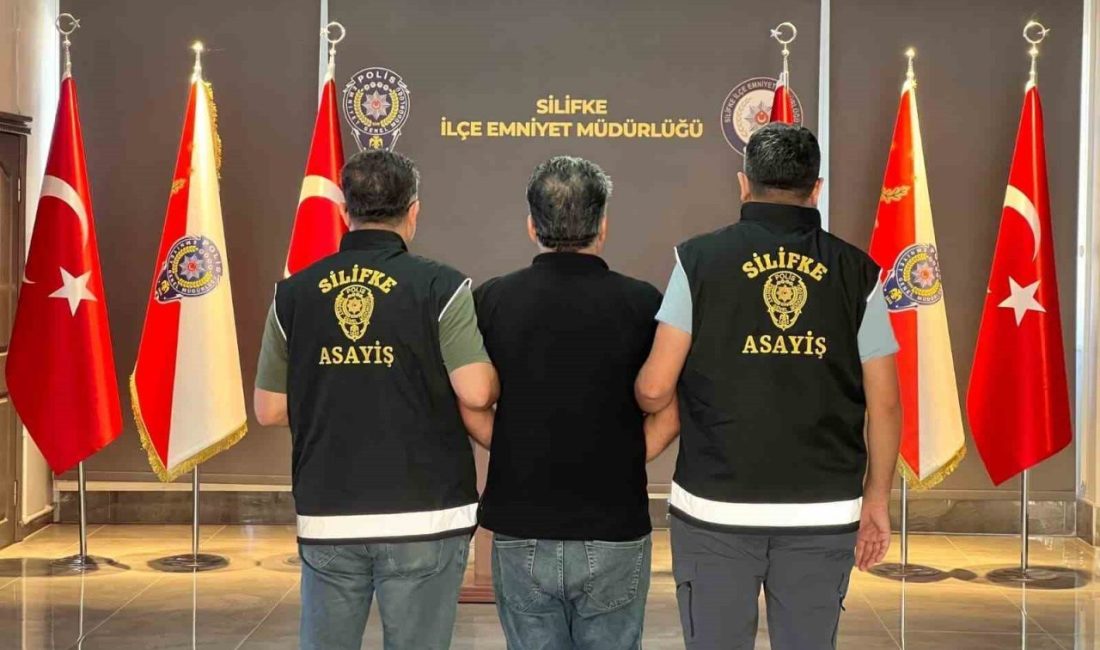 Mersin’in Silifke ilçesinde polisin yaptığı çalışmada dolandırıcılık suçlarından 31 yıl