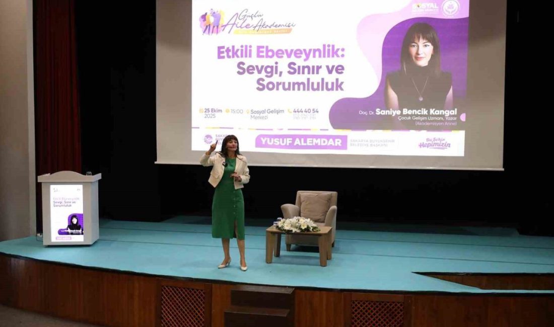 Sakarya Büyükşehir Belediyesi, “2025 Aile Yılı” çerçevesinde düzenlediği ‘Güçlü Aile