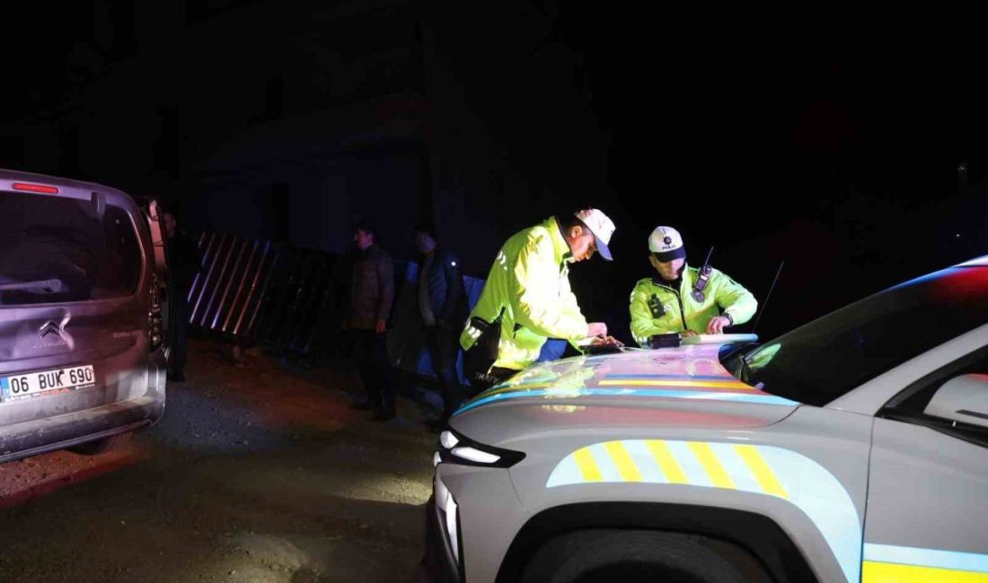 Nevşehir’de polisin uygulama noktasından kaçan sürücü uzun kovalamaca sonucu çıkmaz