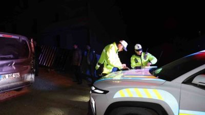 Nevşehir’de polisin uygulama noktasından kaçan sürücü uzun kovalamaca sonucu çıkmaz