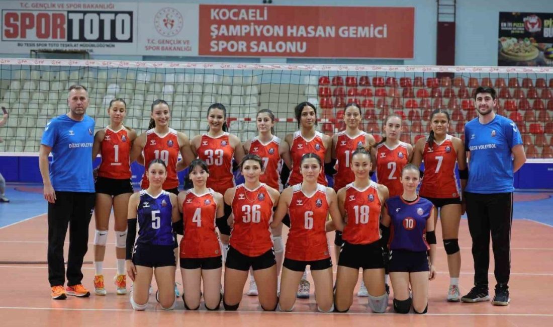 Türkiye Voleybol Federasyonu (TVF) 2. Liginde mücadele eden Düzce Voleybol