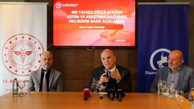 Düzce Belediye Başkanı Faruk Özlü’nün girişimleriyle Sağlık Bakanlığı’na tahsis edilen