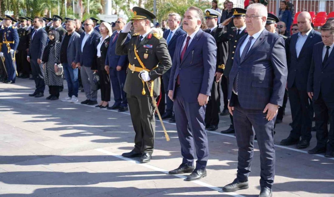 Balıkesir’in Edremit ilçesinde 29 Ekim Cumhuriyet Bayramı kutlamaları Şehit Hamdi