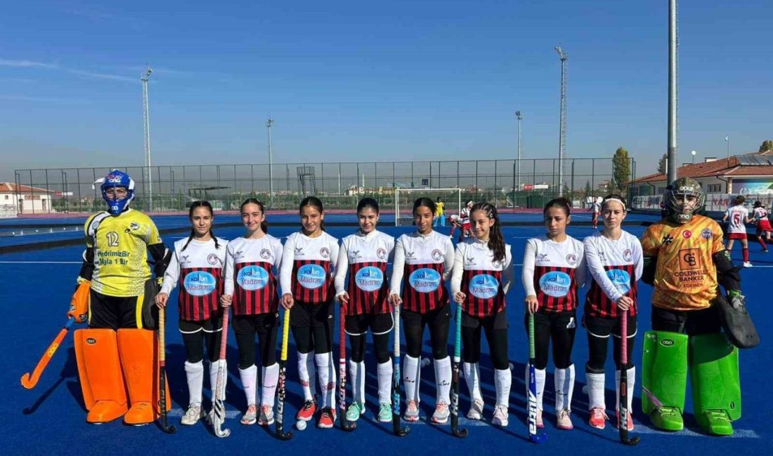 Muğla Ege Yıldızları Kadın Hokey Takımı, Konya’da düzenlenen U16 Türkiye