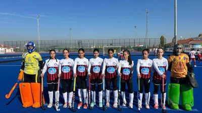 Muğla Ege Yıldızları Kadın Hokey Takımı, Konya’da düzenlenen U16 Türkiye