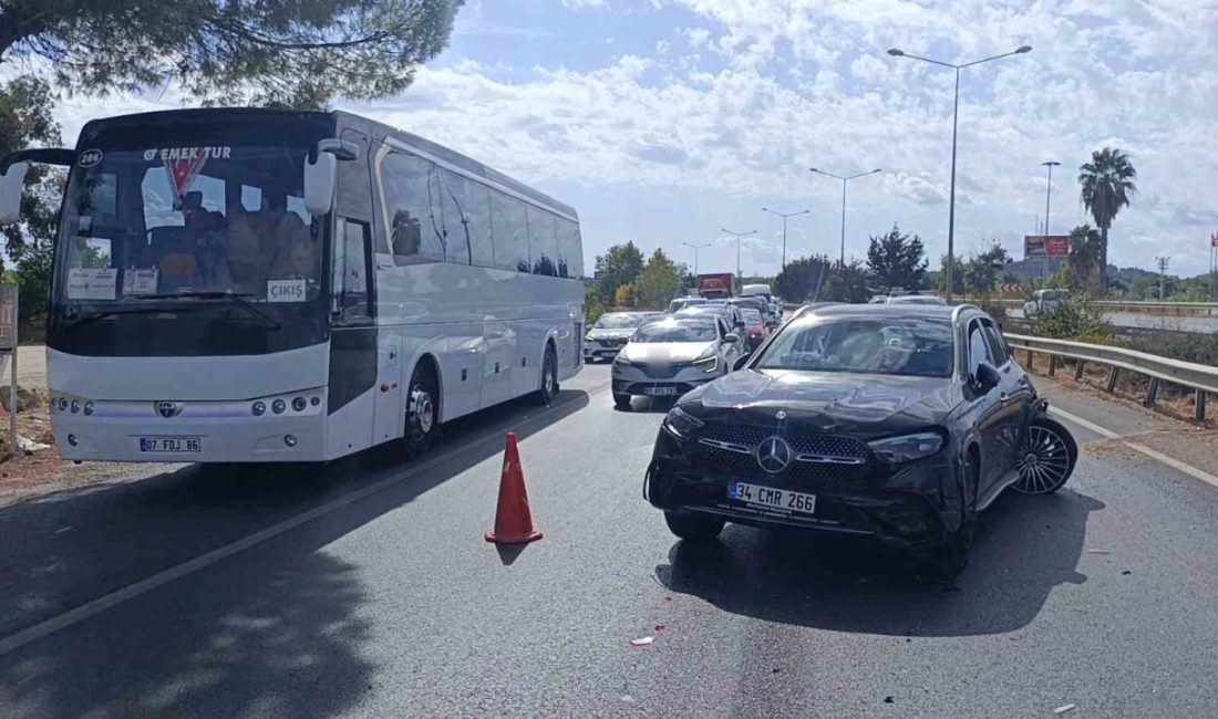 Antalya’nın Manavgat ilçesinde yaklaşık 1 kilometrelik mesafede meydana gelen 12