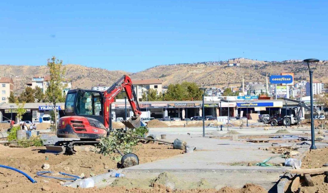 Şehrin dört bir yanına yeni yaşam alanları kazandırmaya devam eden