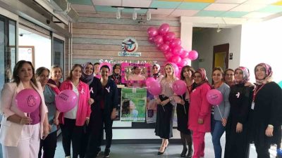 Elazığ’da meme kanseri farkındalık etkinlikleri sürüyor. Elazığ İl Sağlık Müdürlüğüne