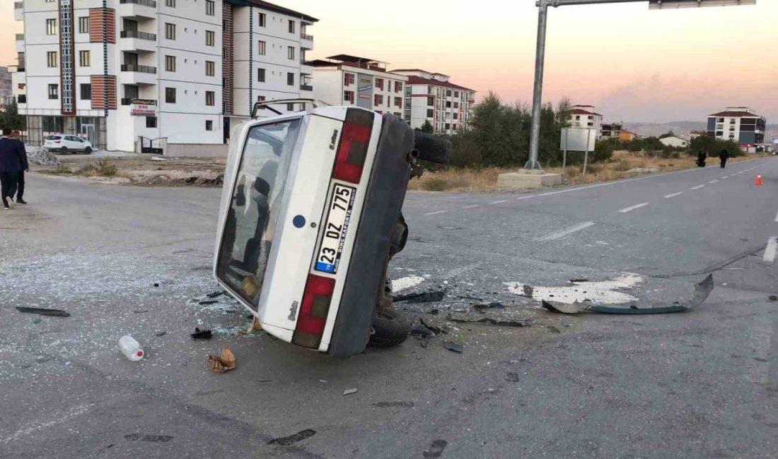 Elazığ’da meydana gelen trafik kazasında 2 kişi yaralandı. Kaza, protokol