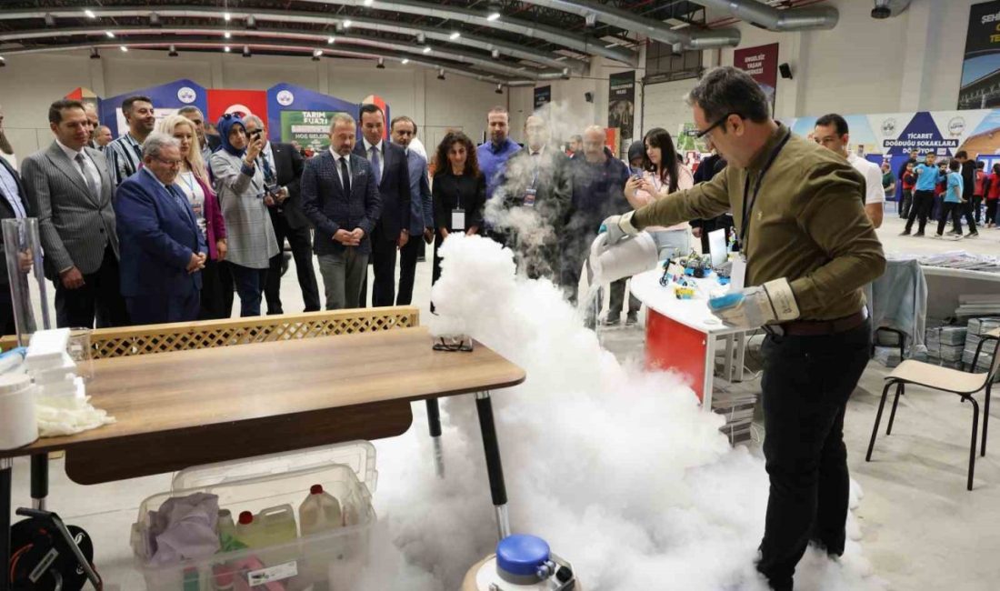Elazığ’da TÜBİTAK bilim şenliği başladı Elazığ’da TÜBİTAK Bilim Şenliği Destekleme Programı kapsamında düzenlenen “Teknoloji ve