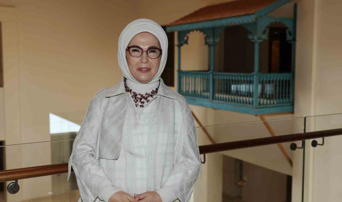 Cumhurbaşkanı Recep Tayyip Erdoğan’ın eşi Emine Erdoğan, Umman’daki Ulusal Müze’ye