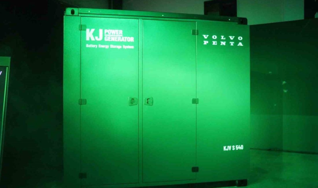 KJ Power Generator, Volvo Penta iş birliğiyle geliştirdiği yeni Batarya
