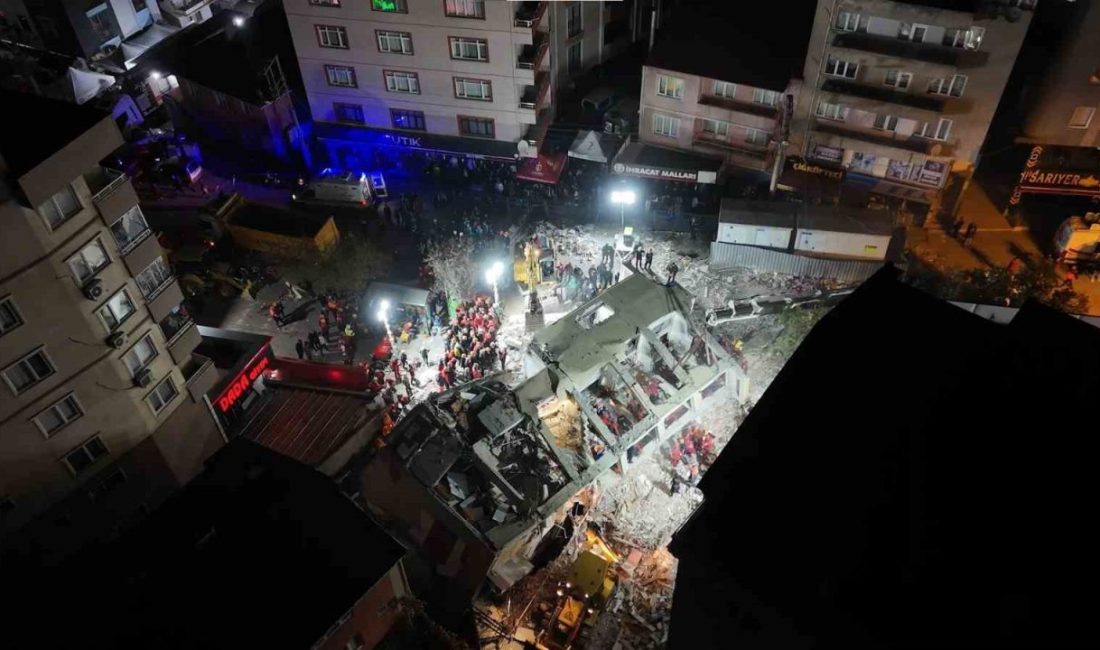 Kocaeli’nin Gebze ilçesinde çöken ve 2 çocuğun cansız bedenine ulaşılan