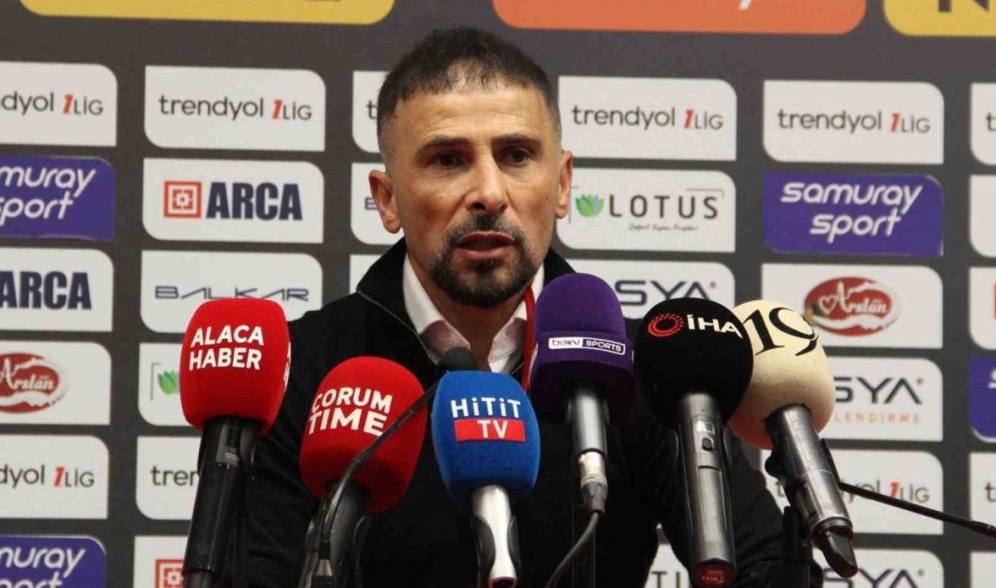 Boluspor Teknik Direktörü Ertuğrul Arslan, Çorum FK maçının ardından, “Bugün