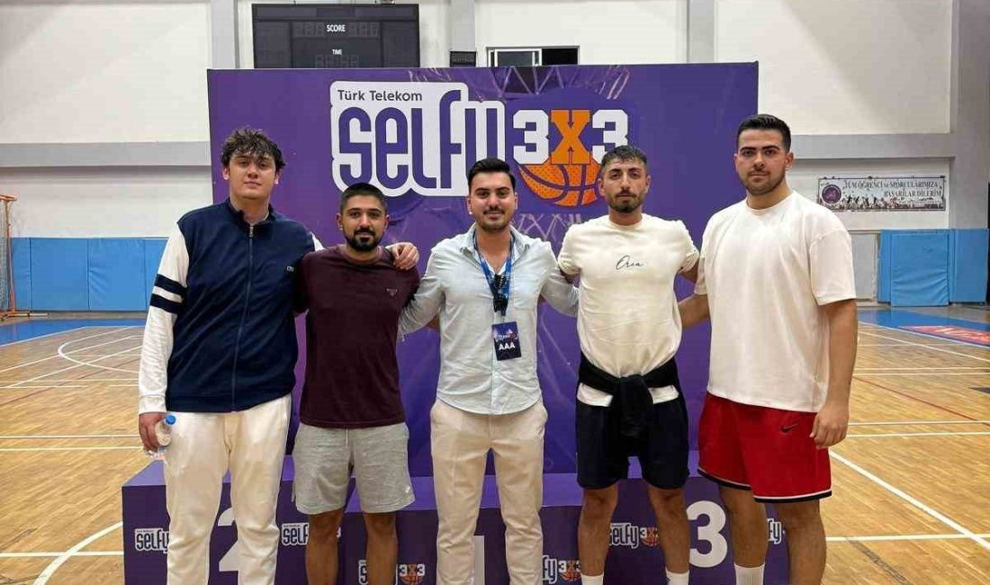 Erciyes Üniversitesi Spor Bilimleri Fakültesi; Antalya’da düzenlenen 3×3 Basketbol Turnuvası’nda