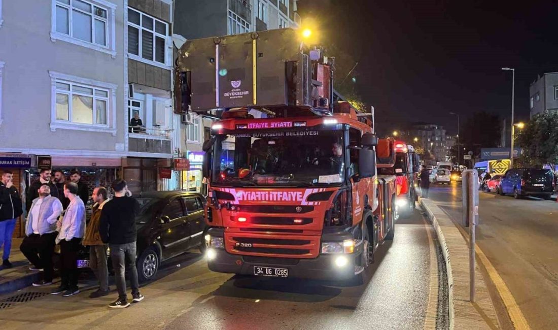 İstanbul Esenler’de 5 katlı binanın merdiven boşluğunda yangın çıktı. Binada