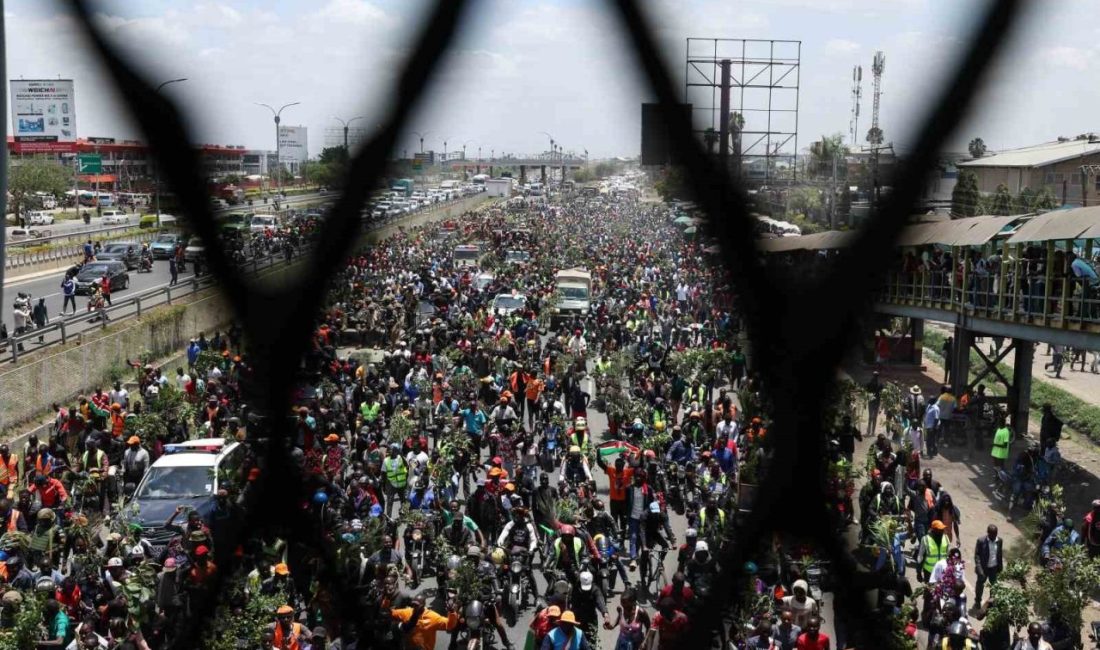 Kenya’nın başkenti Nairobi’de polis, hayatını kaybeden eski Kenya Başbakanı Raila