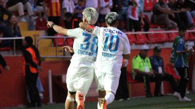 Erciyes 38 Futbol Kulübü’nün başarılı oyuncusu Ethem Balcı, ligdeki ikinci