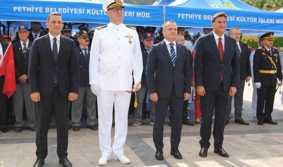 Tüm Türkiye’de olduğu gibi Fethiye’de de 29 Ekim Cumhuriyet Bayramı