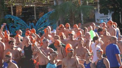 Muğla’nın Fethiye ilçesinde düzenlenen 6. Uluslararası Spor Festivali, açık su