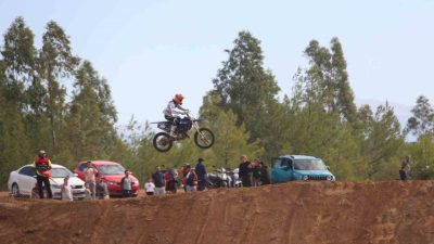 Fethiye’de 7 yıl sonra düzenlenen Türkiye Motokros Şampiyonası’nın 5. ayak