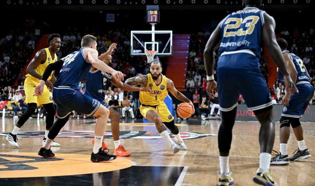 FIBA Şampiyonlar Ligi G Grubu 3. haftasında Mersin Spor Erkek