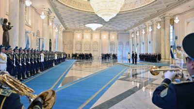 Finlandiya Cumhurbaşkanı Alexander Stubb, resmi ziyaret için geldiği Kazakistan’ın başkenti