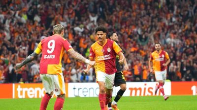 Galatasaray’ın Brezilyalı futbolcusu Gabriel Sara, Göztepe karşısında bu sezonki ilk