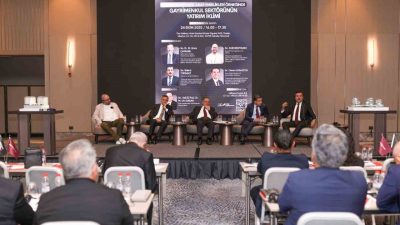 Gayrimenkul sektöründe faaliyet gösteren yerli ve yabancı özel sektör temsilcileri