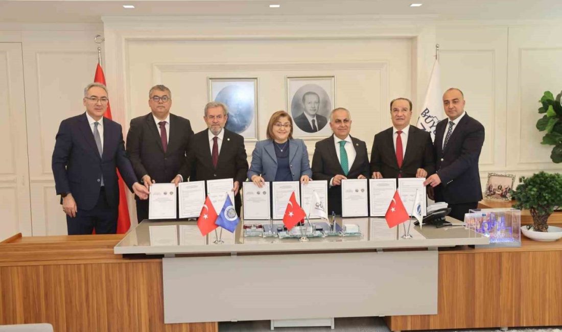 Gaziantep Büyükşehir Belediyesi, Ankara Üniversitesi ve Gaziantep Üniversitesi iş birliğinde