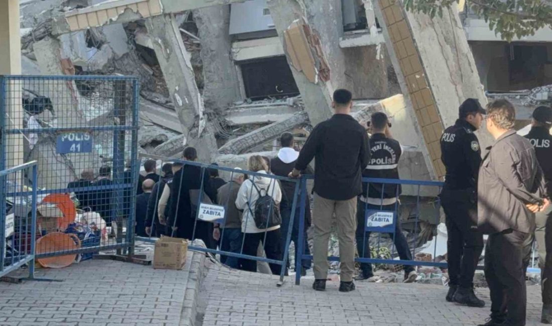 Kocaeli’nin Gebze ilçesinde 5 kişilik aileden 4’ünün hayatını kaybettiği çöken