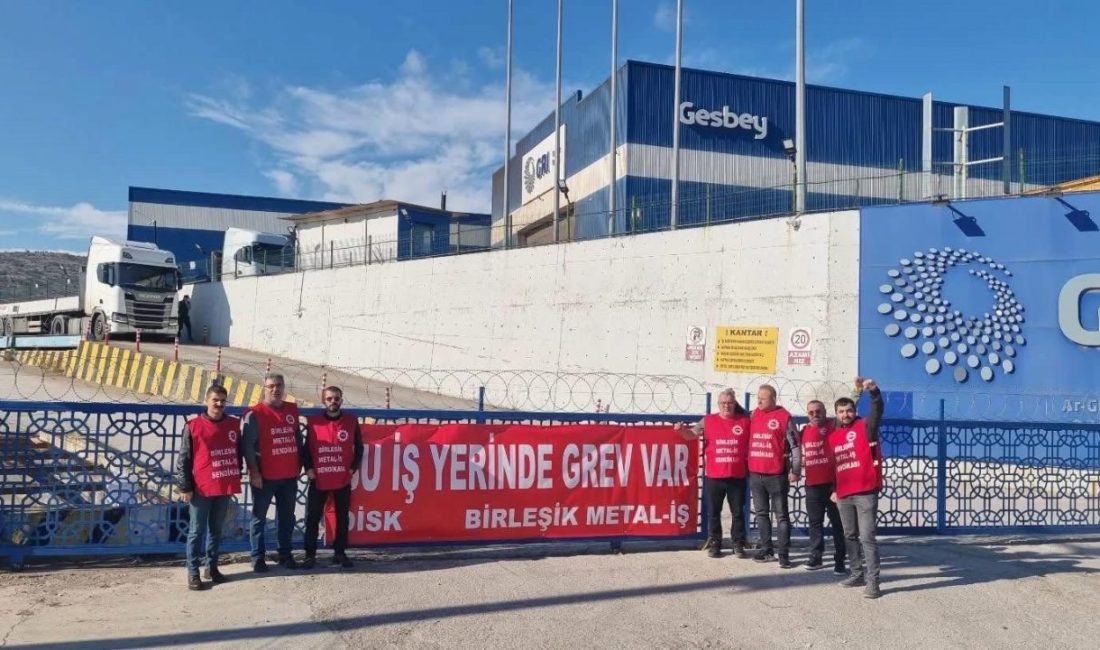 Balıkesir’in Bandırma ilçesindeki Organize Sanayi Bölgesi’nde faaliyet gösteren GESBEY Fabrikası’nda,