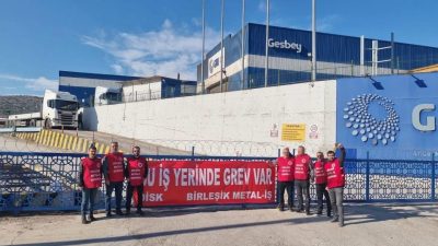 Balıkesir’in Bandırma ilçesindeki Organize Sanayi Bölgesi’nde faaliyet gösteren GESBEY Fabrikası’nda,
