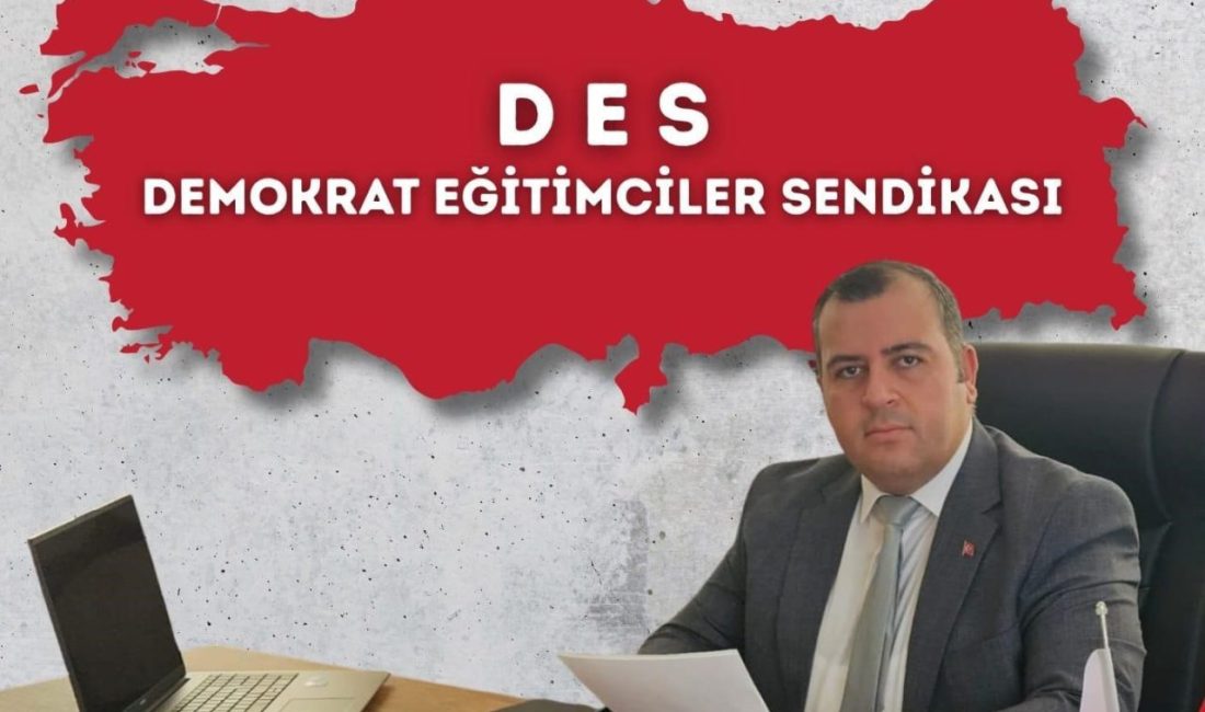 Demokrat Eğitimciler Sendikası (DES) Teşkilatlanma Sekreteri Mehmet Güleç, yaptığı basın