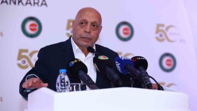 Hak İşçi Sendikaları Konfederasyonu (HAK-İŞ) Genel Başkanı Mahmut Arslan, “950