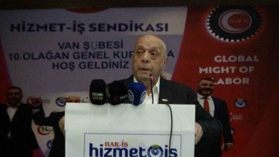 Hak İşçi Sendikaları Konfederasyonu (HAK-İŞ) Genel Başkanı Mahmut Arslan, 2011’den