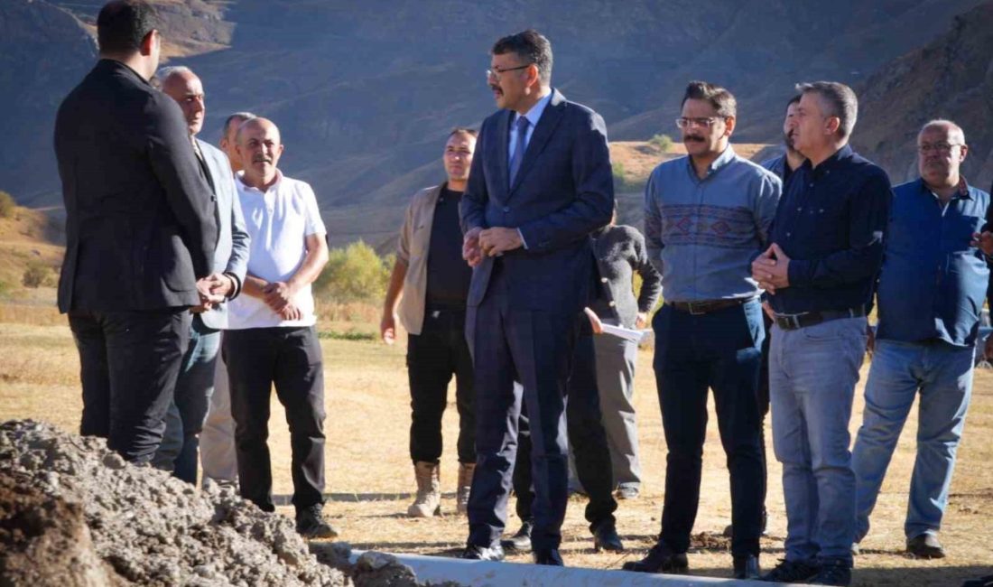 Hakkari’ye yeraltı barajı ve arıtma tesisi müjdesi Hakkâri Valisi Ali Çelik, kent merkezinin içme suyu ihtiyacını karşılamaya