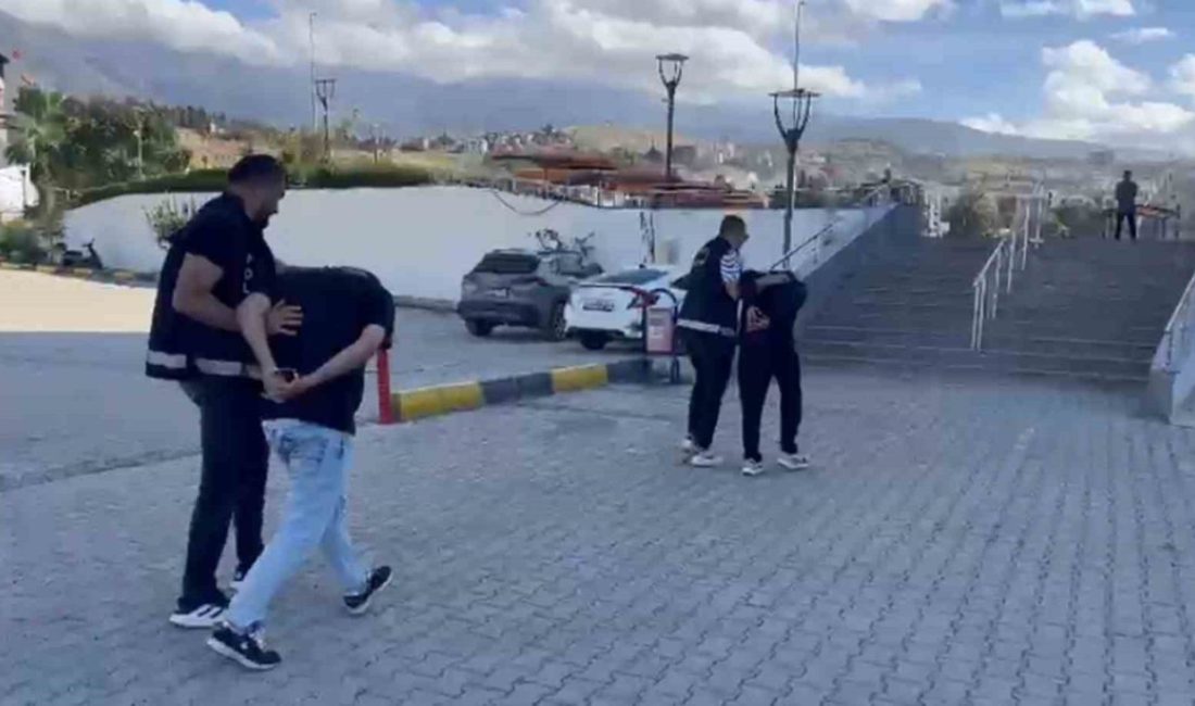 Hatay’ın İskenderun ilçesinde aranan şahısların yakalanmasına yönelik çalışmada işledikleri suçlar